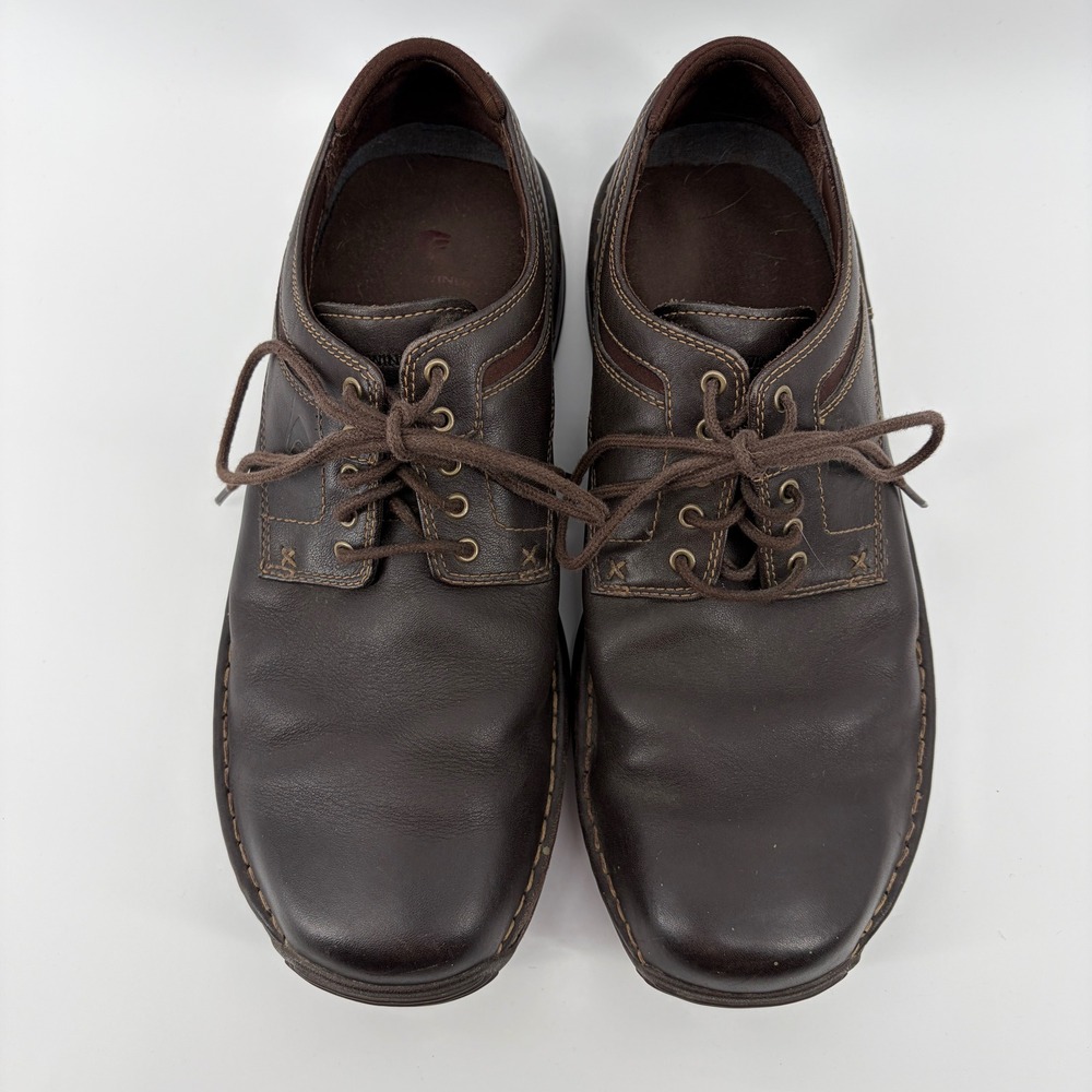 Red Wings Oxford Shoes Mens 12EE Beacon Brown Leather Wide Lace Up Rare 4114